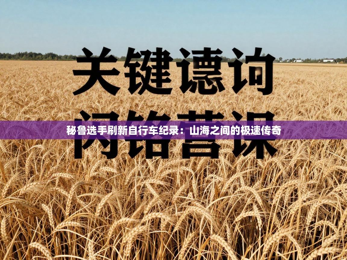 秘鲁选手刷新自行车纪录:山海之间的极速传奇 第2张